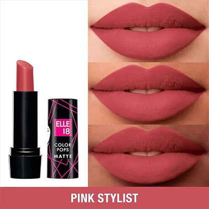 Elle18 Lipstick Pink Stylist (Matte)