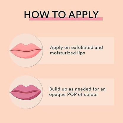 SUGAR POP Matte Lipstick - 01 Taupe (Dusty Rose) – 4.2 gm – Non-drying Formula, Long Lasting, Vegetarian, Paraben Free l Lipstick for Women