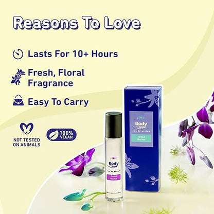 Plum BodyLovin' Orchid-You-Not Perfume | Long Lasting & Premium Fresh Floral Fragrance | Luxury Perfume For Women | Red Apple, Freesia & Musk Notes | Travel-Friendly | High On Fun (15 ml)