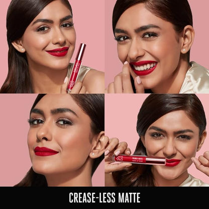 Lakmé 9to5 Primer + Matte Liquid Lip Color MP2 Power Pink