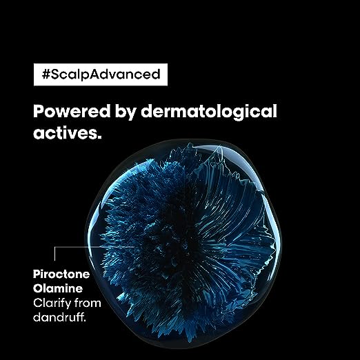 L'Oréal Professionnel Scalp Advanced Anti-Dandruff Dermo-Clarifier Shampoo 300 Ml & Liss Unlimited Hair Mask with Pro-Keratin for Rebellious Frizzy Hair.