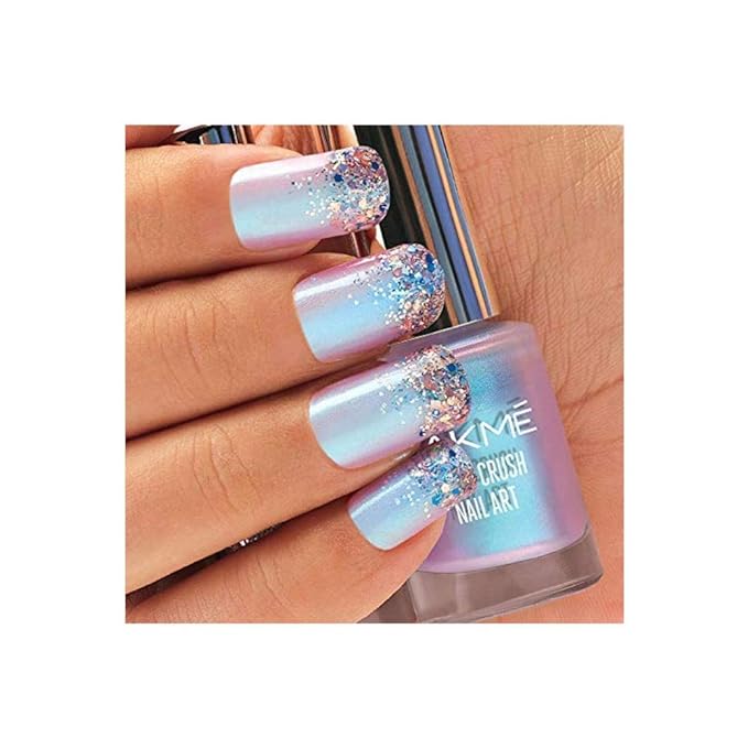 Lakme Color Crush Nailart M16, Mint Blue, 6 ml