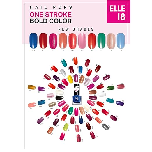 Elle 18 Nail Pops Nail Polish - Shade 24, 5ml Bottle