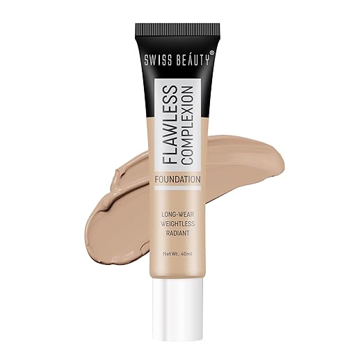 Swiss Beauty Pearl Illuminator Foundation, Face Makeup, Shade- Beige Natural, 35Gm