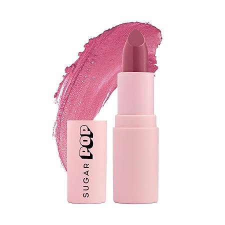 SUGAR POP Matte Lipstick - 01 Taupe (Dusty Rose) – 4.2 gm – Non-drying Formula, Long Lasting, Vegetarian, Paraben Free l Lipstick for Women