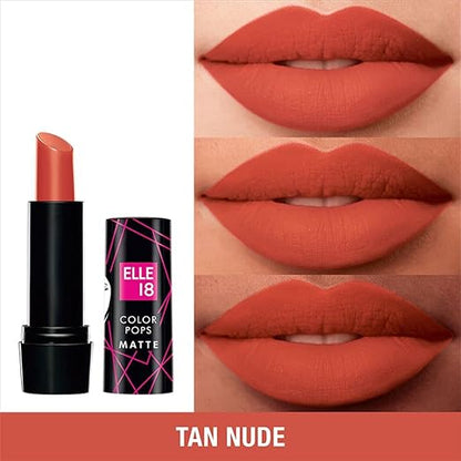 Elle18 Lipstick Tan Nude (Matte)