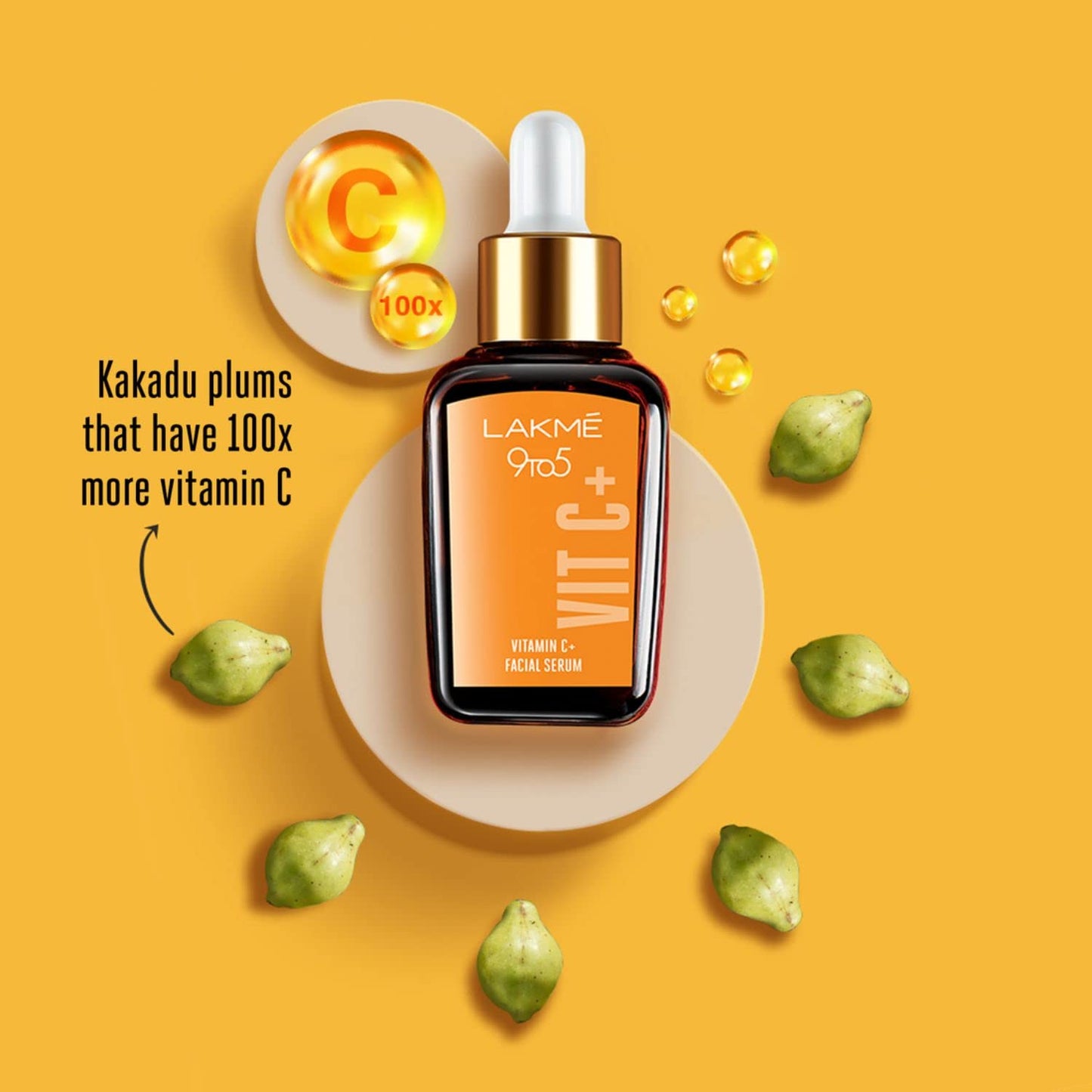 LAKMÉ 9 To 5 Vitamin C+ Serum (15 ml)