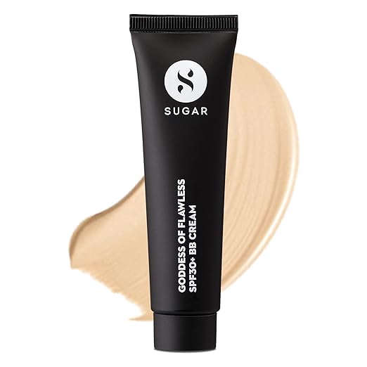 SUGAR Cosmetics - Goddess Of Flawless - BB Cream - 07 Vanilla Latte (Fair Shades) - Long Lasting, Lightweight BB Cream with Matte Finish