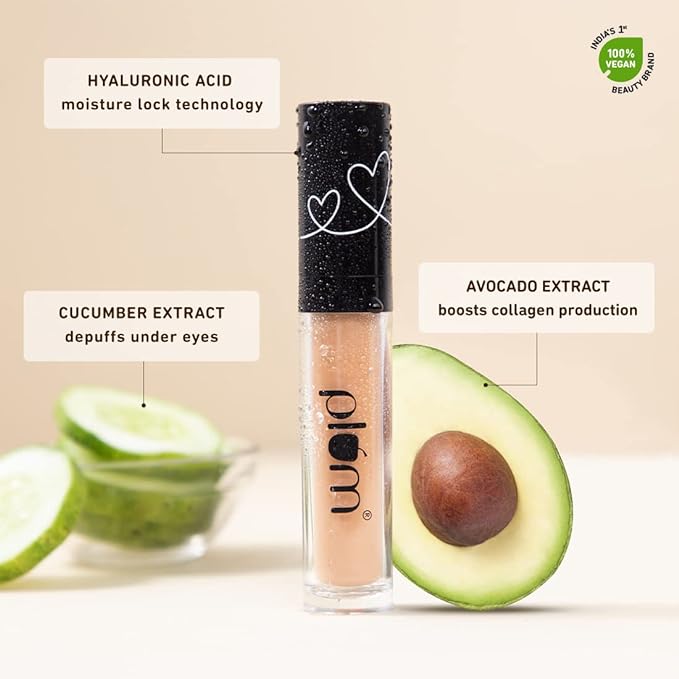 Plum Soft Blend Liquid Concealer | With Hyaluronic Acid | Matte Finish | High Coverage | 100% Vegan & Cruelty-Free | Halo Sand - 105Y