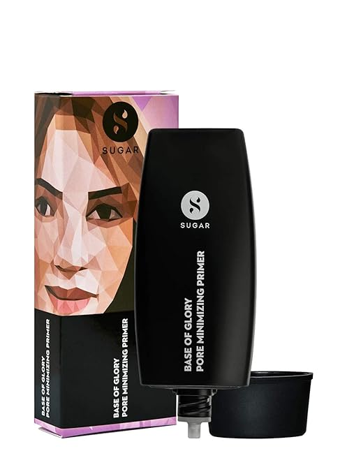 SUGAR Cosmetics Base Of Glory Pore Minimizing Primer,30 ml Long Lasting, Smudge Proof, Paraben Free