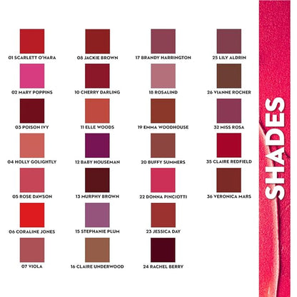 SUGAR Matte as Hell Crayon Lipsticks for Women | Lasts Upto 12hrs | Lip Crayon with Sharpener | 2.8gm - 17 Brandy Harrington (Rusty Reddish Pink)