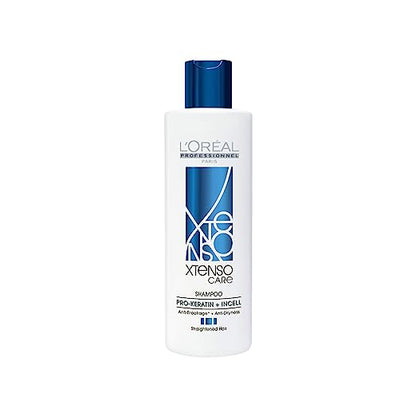 Pack of 2 L'Oréal Professionnel Xtenso Care Shampoo + Masque for Straightened Hair, Smoothens, Nourishes & Strengthens Hair with Pro-Keratin & Incell, 250ml & 196g