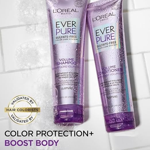 L'Oreal Paris EverPure Volume Shampoo 8.5-Fluid Ounce