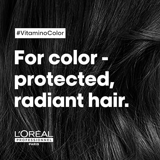 L'Oréal Professionnel Vitamino Color Shampoo For Coloured Hair, 300ML|Professional Color Protect Shampoo |Coloured Protection Shampoo with UV Protection