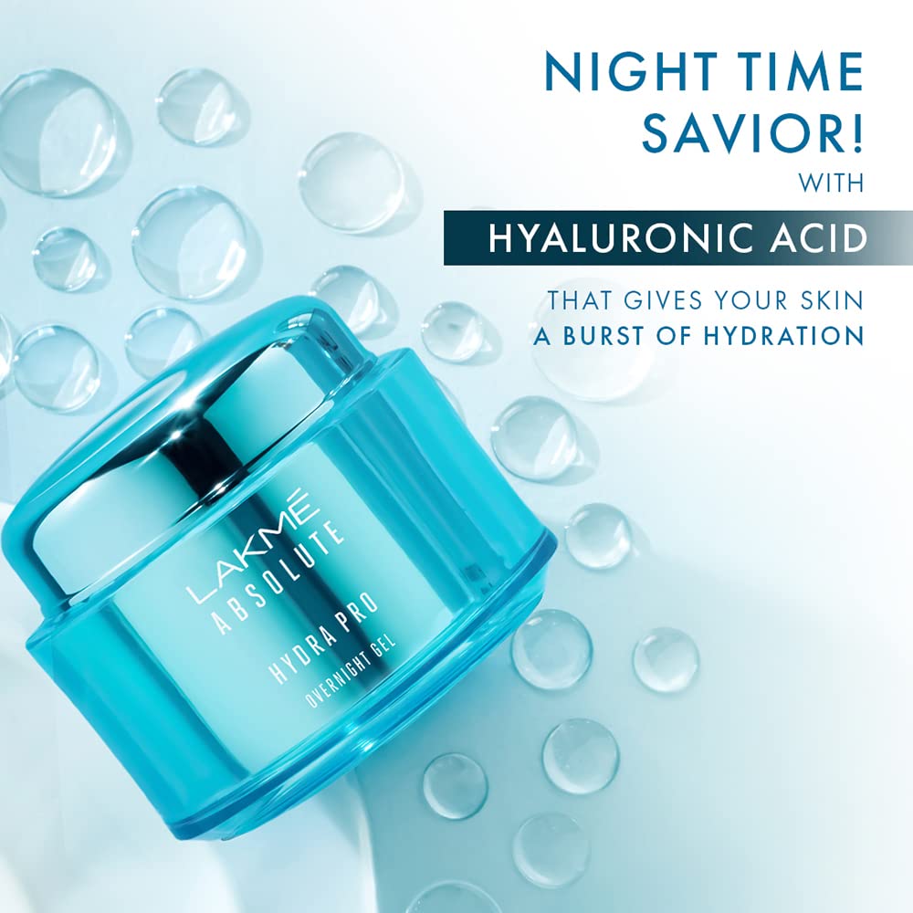 Lakme Absolute Hydra Pro Overnight Gel, 50 g