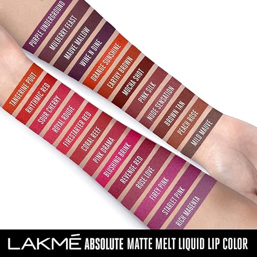 LAKMÉ Lipstick Brown Tan (Matte)