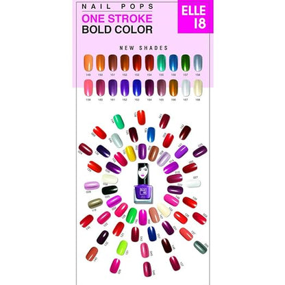 Shades of Elle18 Nail Pops Nail Polish , 5ml Bottle