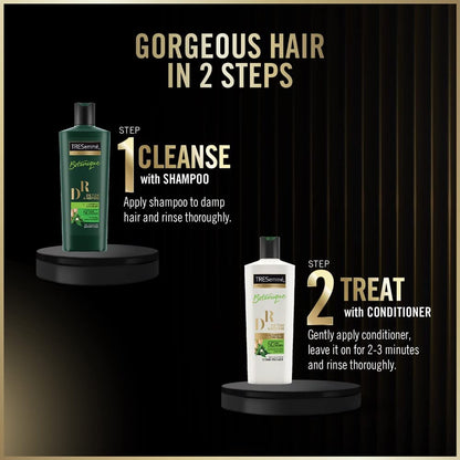 TRESemme Botanique Nourish & Replenish Shampoo 580 ml, With Olive & Camellia Oil for Frizz Control & Hair Growth, Paraben Free, Smoothens Dry Hair