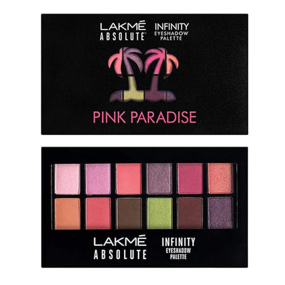 Lakme Absolute Infinity Eye Shadow Palette|| Pink Paradise|| 12 g