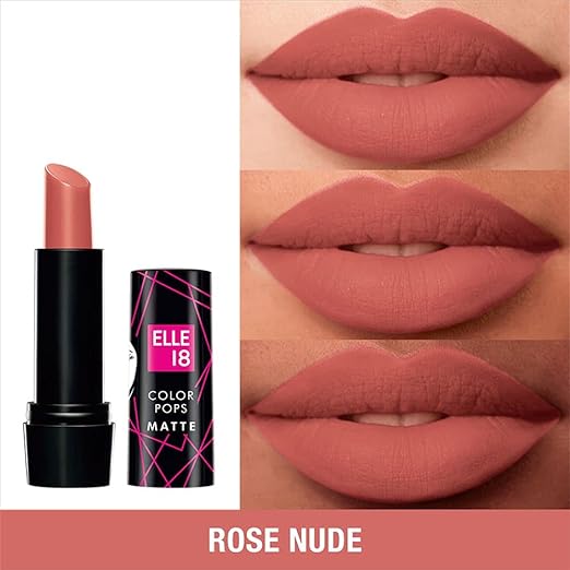 Elle18 Lipstick Rose Nude (Matte)