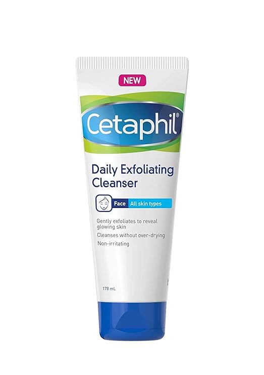 Cetaphil Gentle Exfolating Cleanser For Face, 178 ml