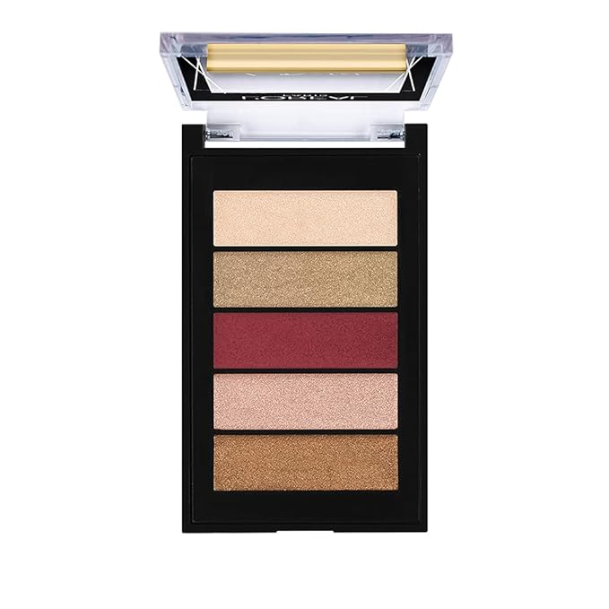 L'Oréal Paris Eyeshadow Palette, Mini-Sized, High Pigmentation, Highly Blendable Shades, La Petite, Nudist