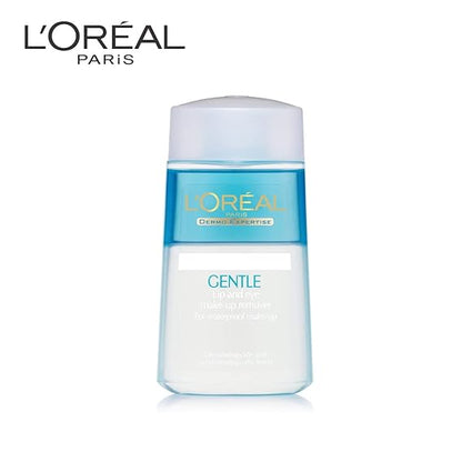 L'Oréal Paris Make-Up Remover, For Lips, Eyes and Face, Removes Waterproof makeup, Dermo Expertise, 125ml