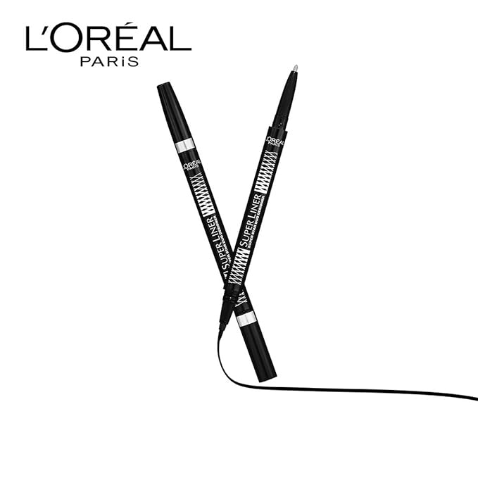 L'Oreal Paris Super Liner Superstar Duo Designer Eyeliner, Silver, 0.55g