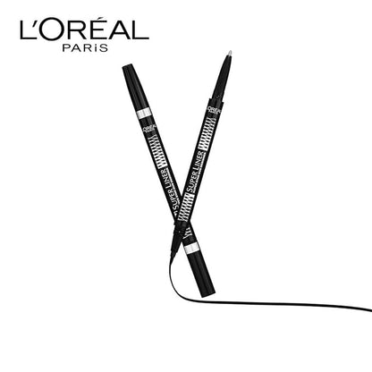 L'Oreal Paris Super Liner Superstar Duo Designer Eyeliner, Silver, 0.55g