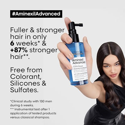 L'Oréal Professionnel Aminexil Advanced Anti Hair Loss Activator | For Hair Loss