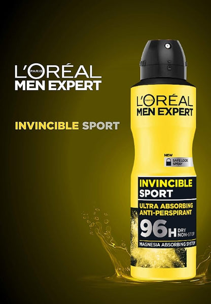 LOREAL MEN EXPERT INVINCIBLE SPORT ANTI PERSPIRANT 96H 250ML