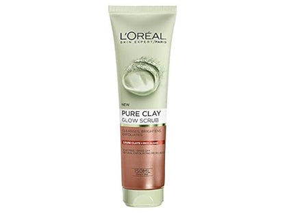 L'Oreal Paris Pure Clay Red Algae Glow Face Scrub 150 ml