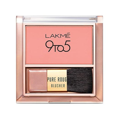 Lakme 9 To 5 Pure Rouge Blusher, Nude Flush, 6 g