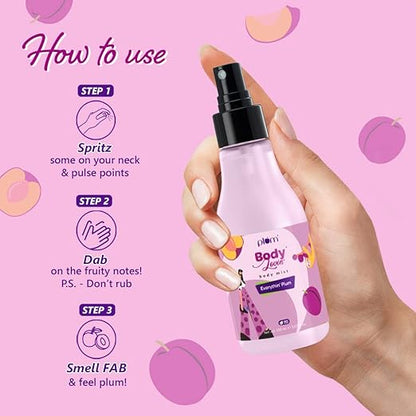 Plum BodyLovin’ Everythin’ Plum Body Mist | Fruity Fragrance | Aloe Infused | Instantly Refreshing | Long-Lasting