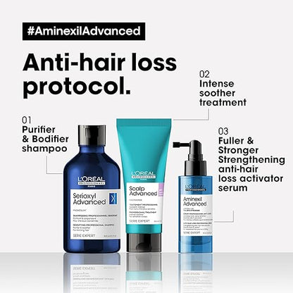 L'Oréal Professionnel Aminexil Advanced Anti Hair Loss Activator | For Hair Loss