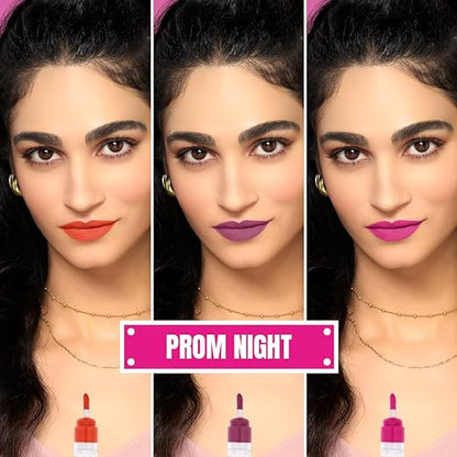 Elle 18 Lip Stack | 3 in 1 Liquid Lipstick | Prom Night, 5g