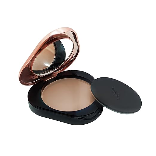 FACES CANADA 3 in 1 HD Matte Compact - Absolute Ivory 01, 8g | Compact + Foundation + Hydration | 8-Hour Stay | Soft Weightless Texture & Silky Coverage | Blends Easily