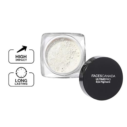 FACESCANADA Ultime Pro Eye Pigment, Shimmery Finish [Powder, Holographic 04, 1.8G], White