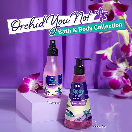 Plum BodyLovin' Orchid-You-Not Body Mist | Long Lasting perfume | Floral Fragrance for women | Fine Fragrance | Fine Fragrance