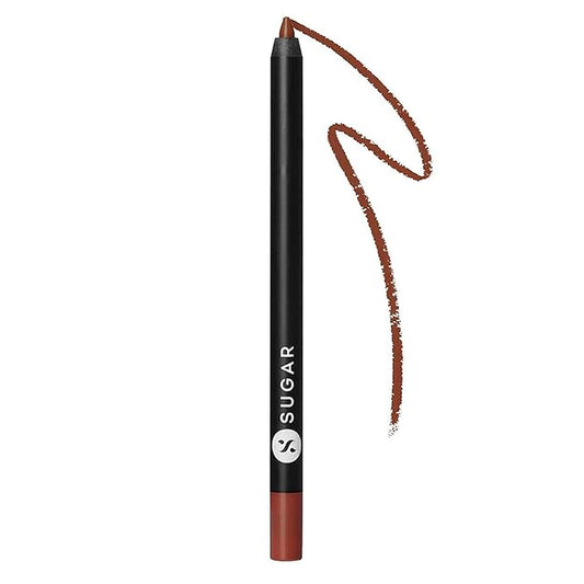 SUGAR Cosmetics Lipping On The Edge Lip Liner - 01 Taffeta Terracotta with Sharpener