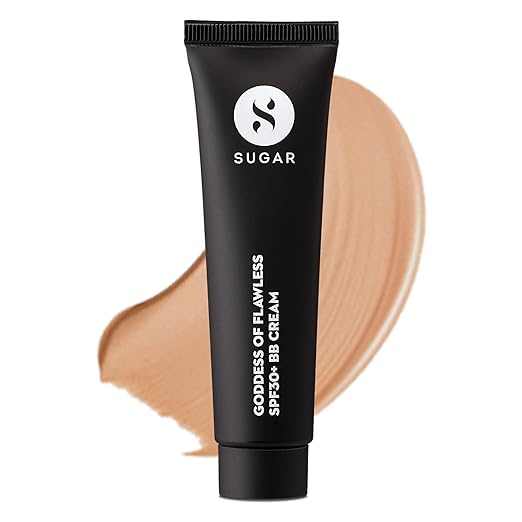 SUGAR Cosmetics - Goddess Of Flawless - BB Cream - 32 Cortado (Medium Shades) - Long Lasting, Lightweight BB Cream with Matte Finish