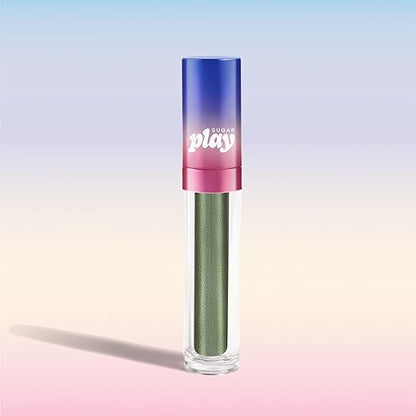 SUGAR Play High Key Chrome Eyeshadow 01 Straight Fire - Duochrome Green - 4.2 ml