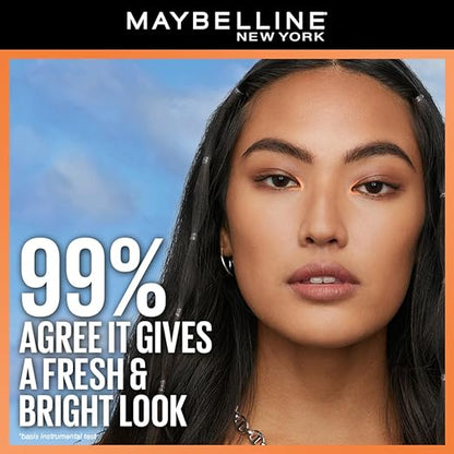 Maybelline New York Liquid Foundation, Lightweight Skin Tint With Spf 50 & Vitamin C, Natural Coverage, For Daily Use, Fit Me Fresh Tint, Shade 01, 30Ml