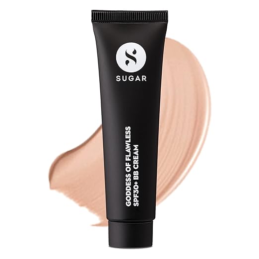 SUGAR Cosmetics - Goddess Of Flawless - BB Cream - 15 Cappuccino (Light Shades) - Long Lasting, Lightweight BB Cream with Matte Finish