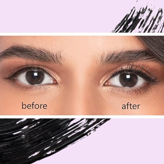 PACK OF 2 Plum Volume Mascara 01 Black Long Eye lashes Clump free Lash Sensational Long Lasting Waterproof Buildable Cosmetics Natural Lengthening