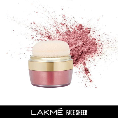 Lakme Face Sheer Blusher, Desert Rose, 4 g