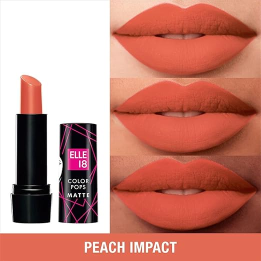 Elle18 Lipstick Peach Impact (Matte)