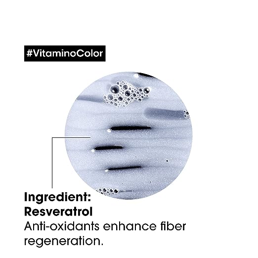 L'Oréal Professionnel Vitamino Color Shampoo For Coloured Hair, 300ML|Professional Color Protect Shampoo |Coloured Protection Shampoo with UV Protection