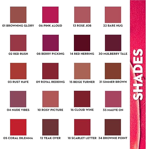 SUGAR Nothing Else Matter Longwear Matte Lipstick | Lasts Up To 8+ Hours| 100% Vegan | 3.2gm - 03 Rust Have