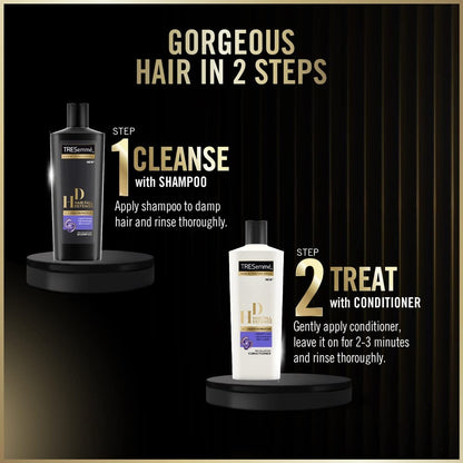 TRESemme Hair Fall Defence Shampoo 580 ml, With Keratin for Hair Fall Control and Longer, Stronger Hair - Anti Hairfall for Damaged Hair, Men & Women